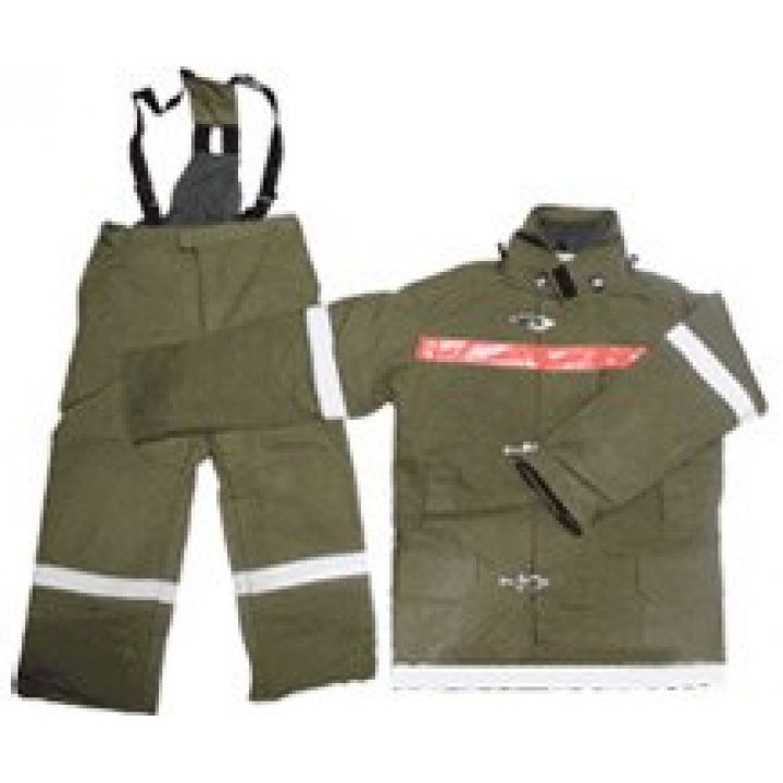 Боевая одежда пожарного из брезента (II уровень защиты) (размер 60-62 / рост 170-176)