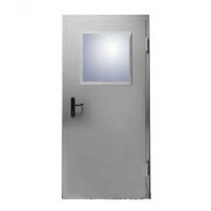 Дверь противопожарная остекленная ДПМО-01/30 (EI 30) (левая) 1000х2100